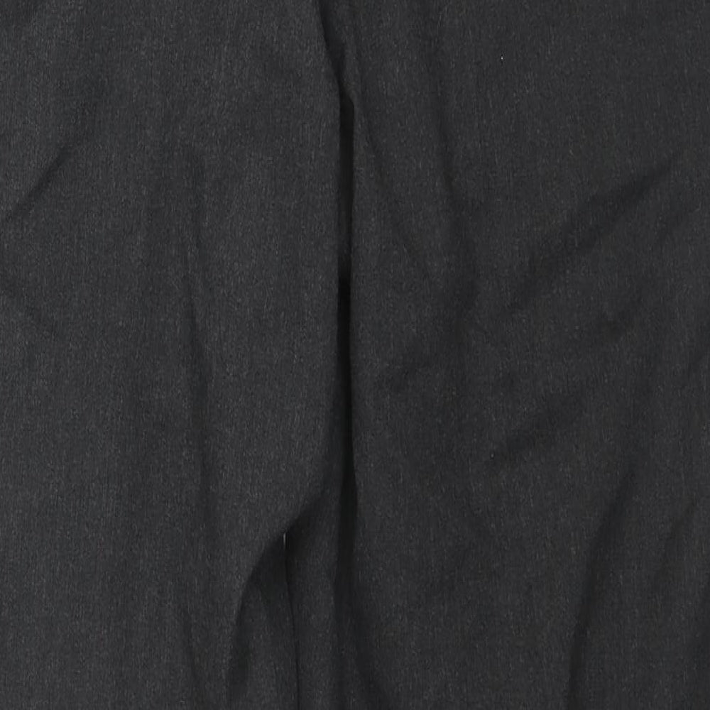 Mens UK Size 38 in Burton Regular Fit Grey Trousers