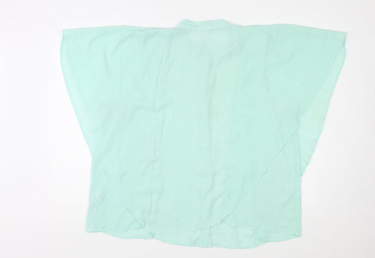 Womens UK Size 18 ASOS Green Basic Blouse