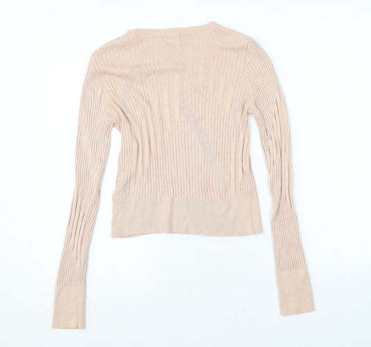 Womens UK Size 8 Topshop Pink Pullover Jumper