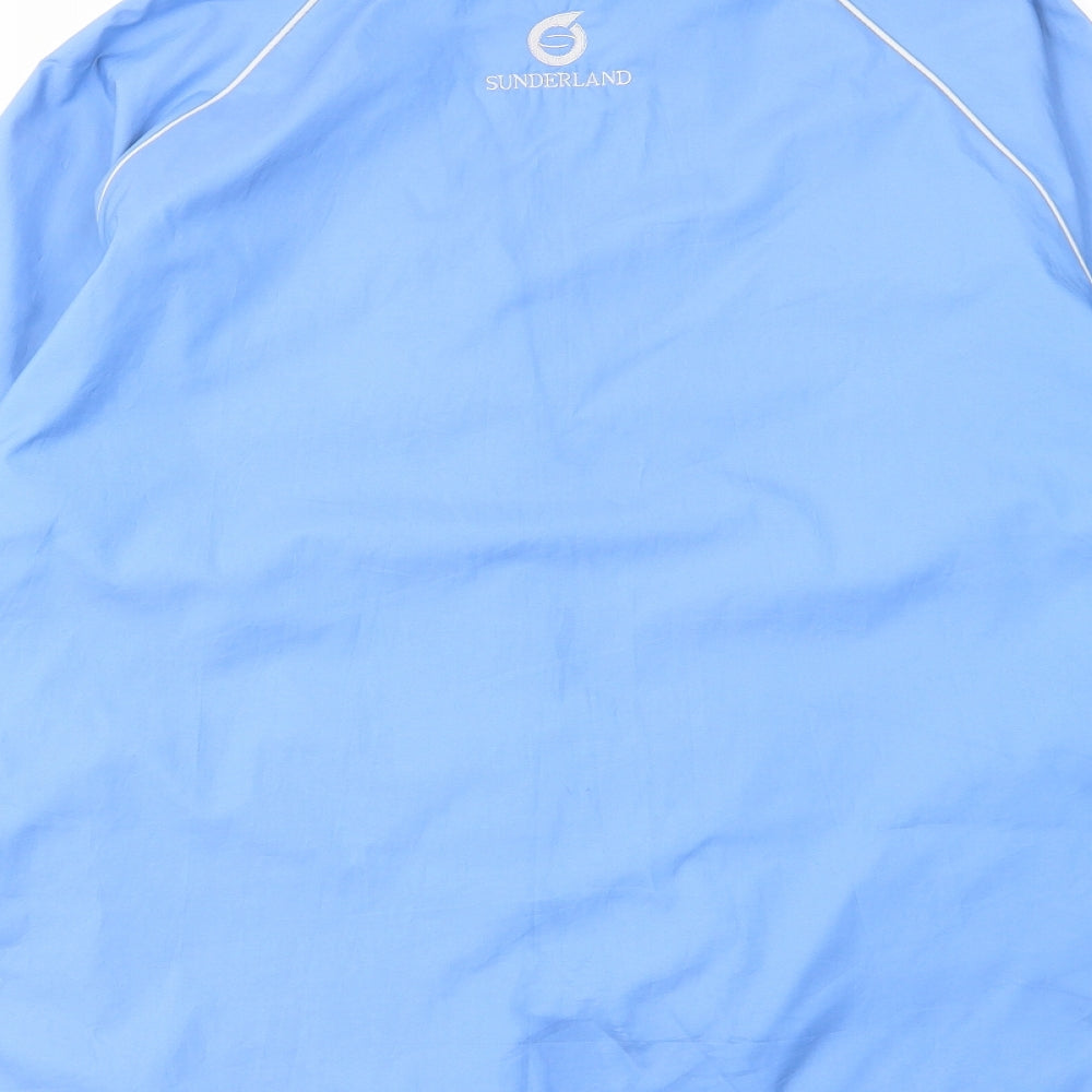 Mens UK Size L Sunderland Blue Windbreaker Coat