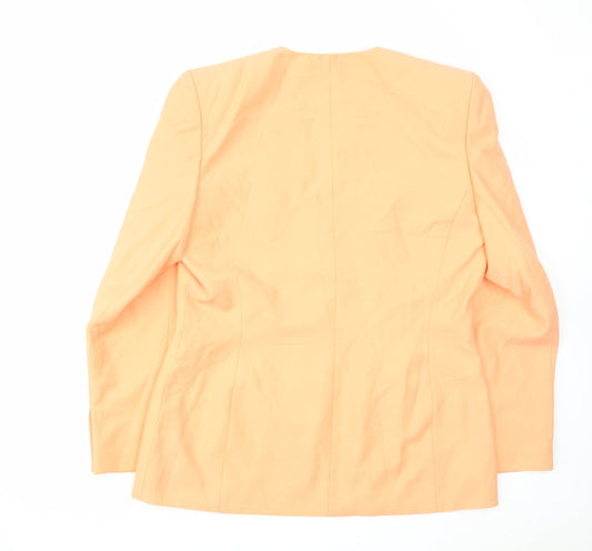 Womens UK Size 14 Mansfield Orange Jacket