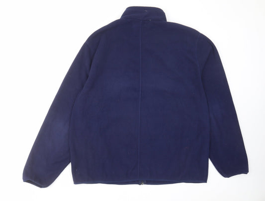 Amazon Mens Blue Jacket Size XL Zip