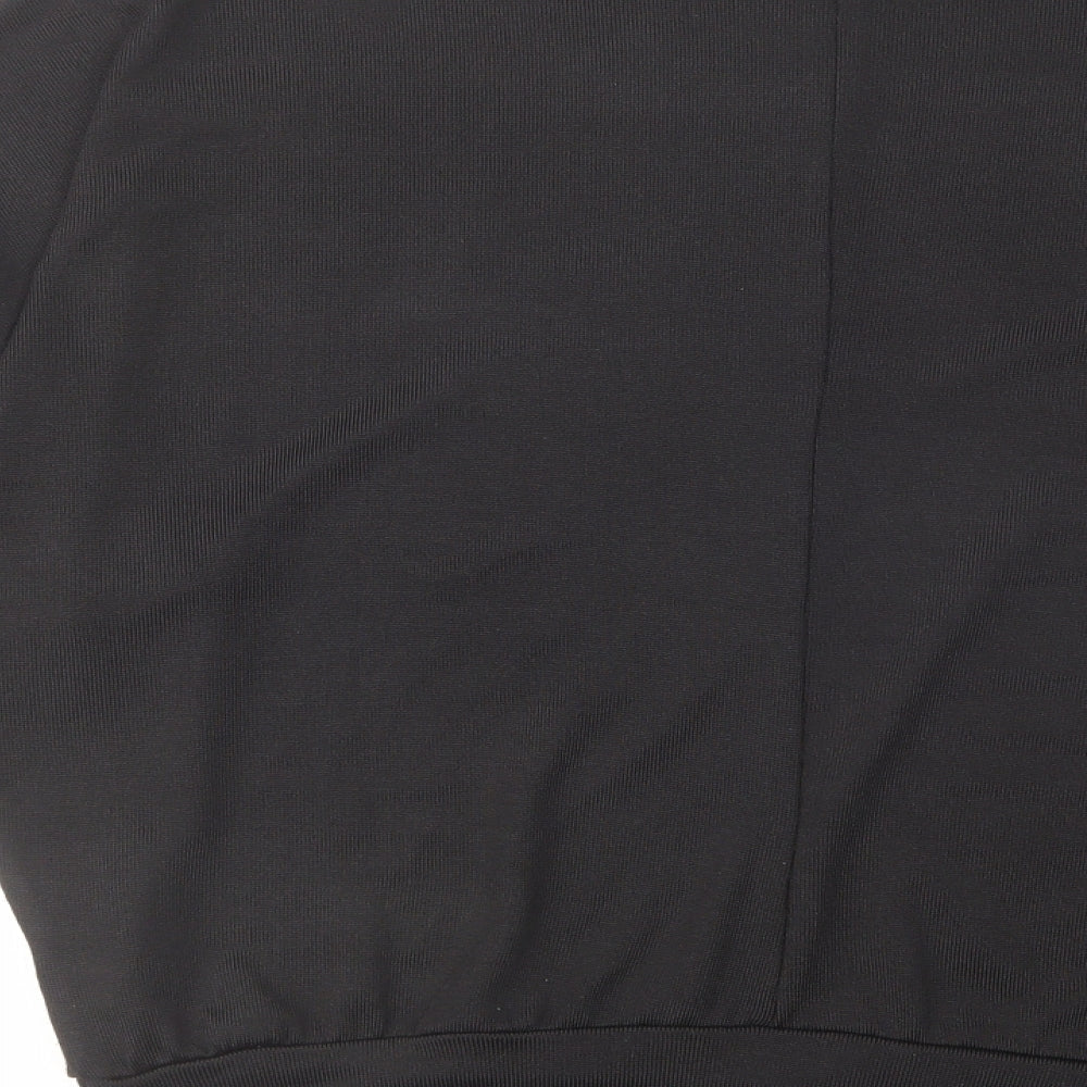 Womens UK Size M New Look Black Basic Blouse