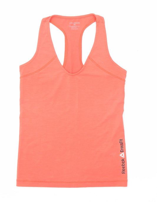 Womens UK Size XS Reebok Red Tank