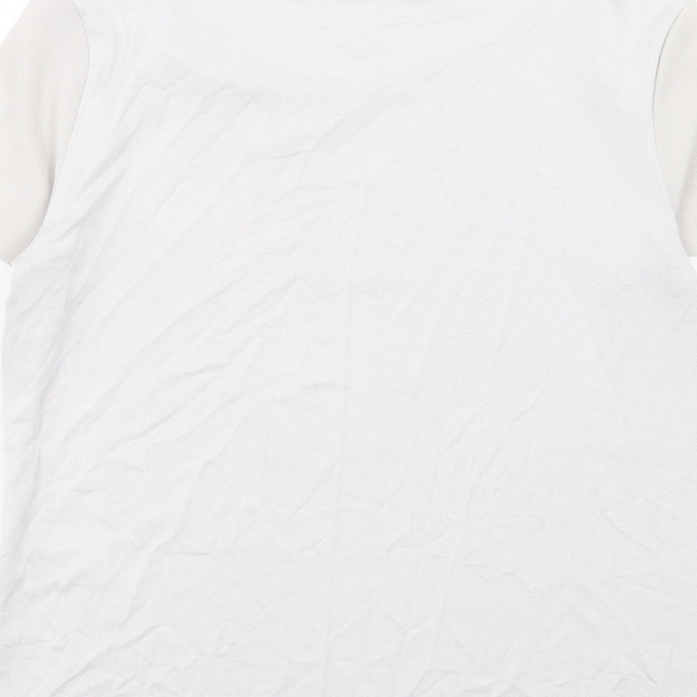 Womens UK Size 8 Marks and Spencer Grey Basic T-Shirt