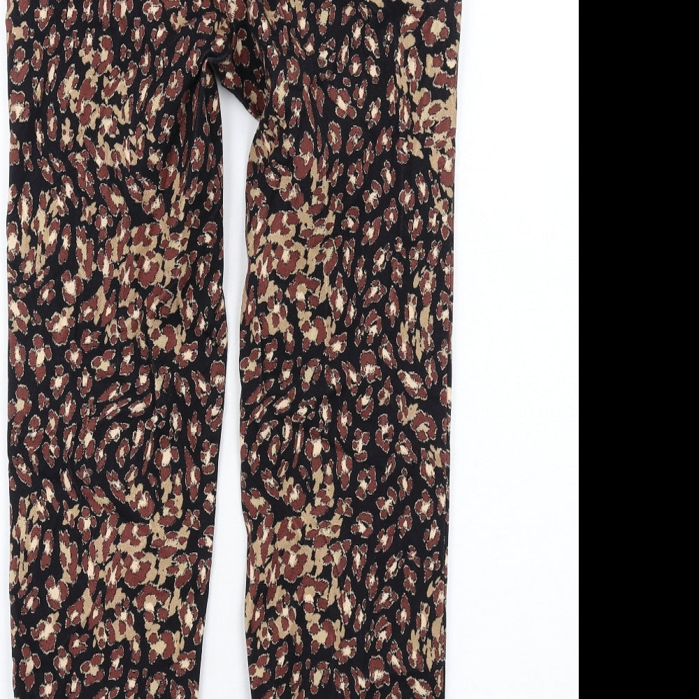 Womens UK Size 6 Marks and Spencer Regular Fit Dress Pants Multicoloured Trouser