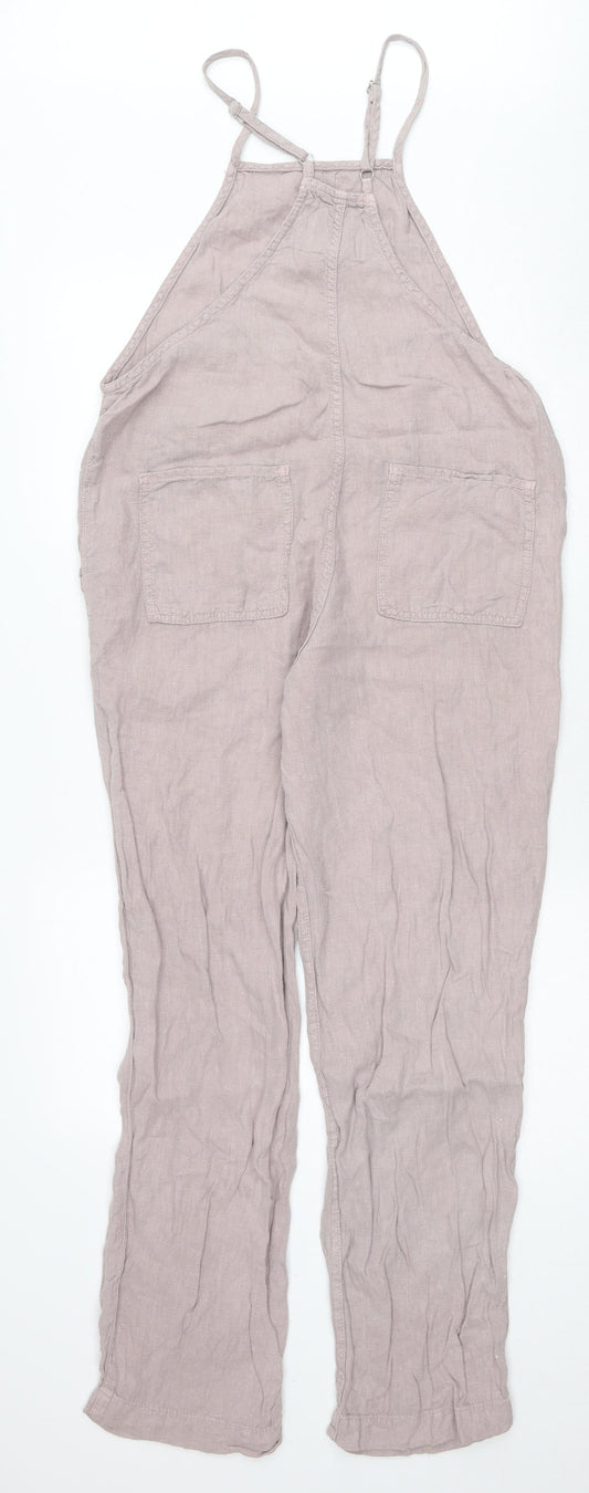 BDG Womens Beige Linen Jumpsuit One-Piece Size XS L28 in Pullover