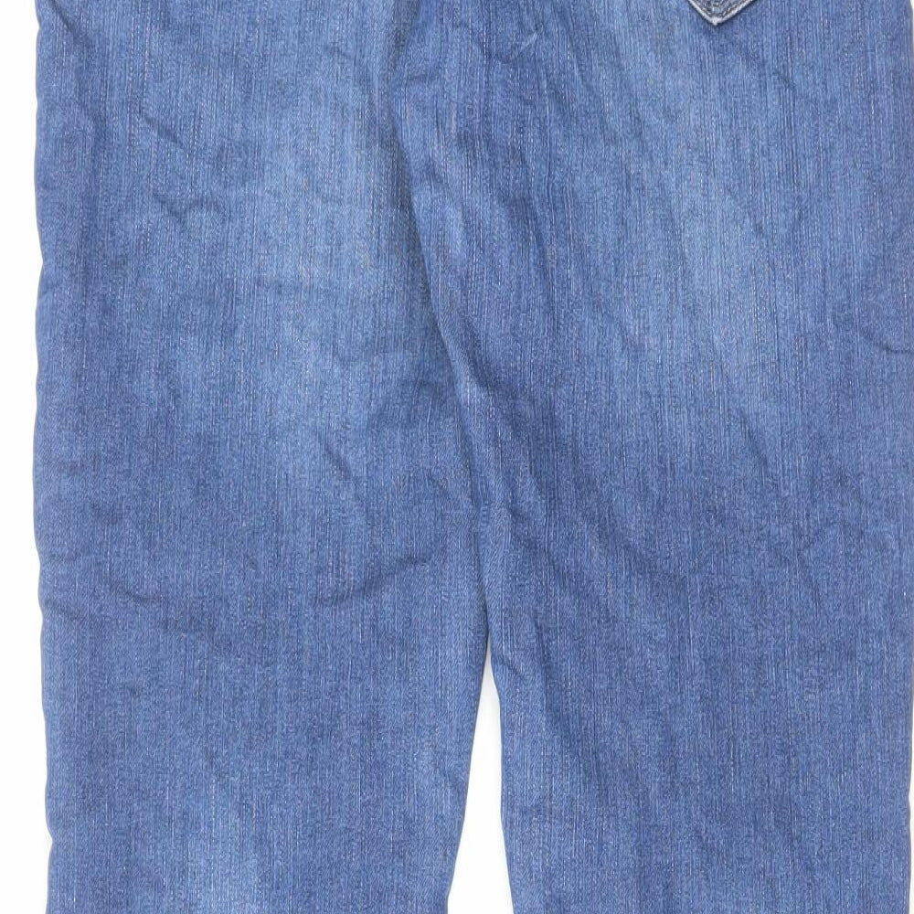 Womens UK Size 10 Marks and Spencer Regular Fit Skinny Blue Jeans
