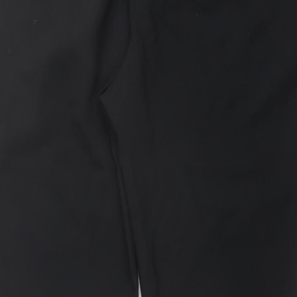 Womens UK Size 20 Marks and Spencer Regular Fit Dress Pants Black Trousers