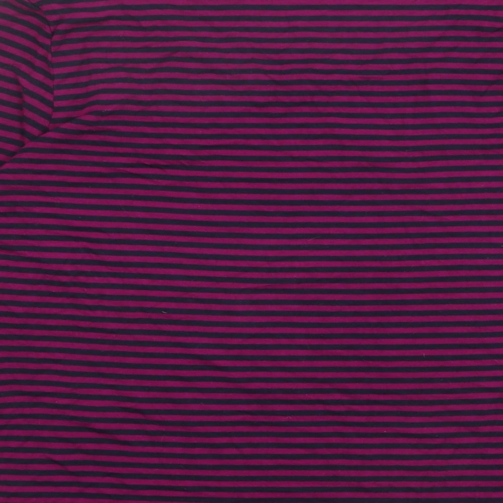 Womens UK Size M Paul Costelloe Purple Basic T-Shirt