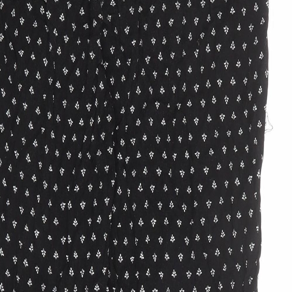 Womens UK Size S Denver Hayes Regular Fit Jogger Black Trousers