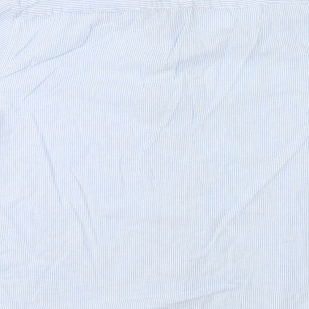 Womens UK Size 2XL Marks and Spencer Blue Basic Button-Up