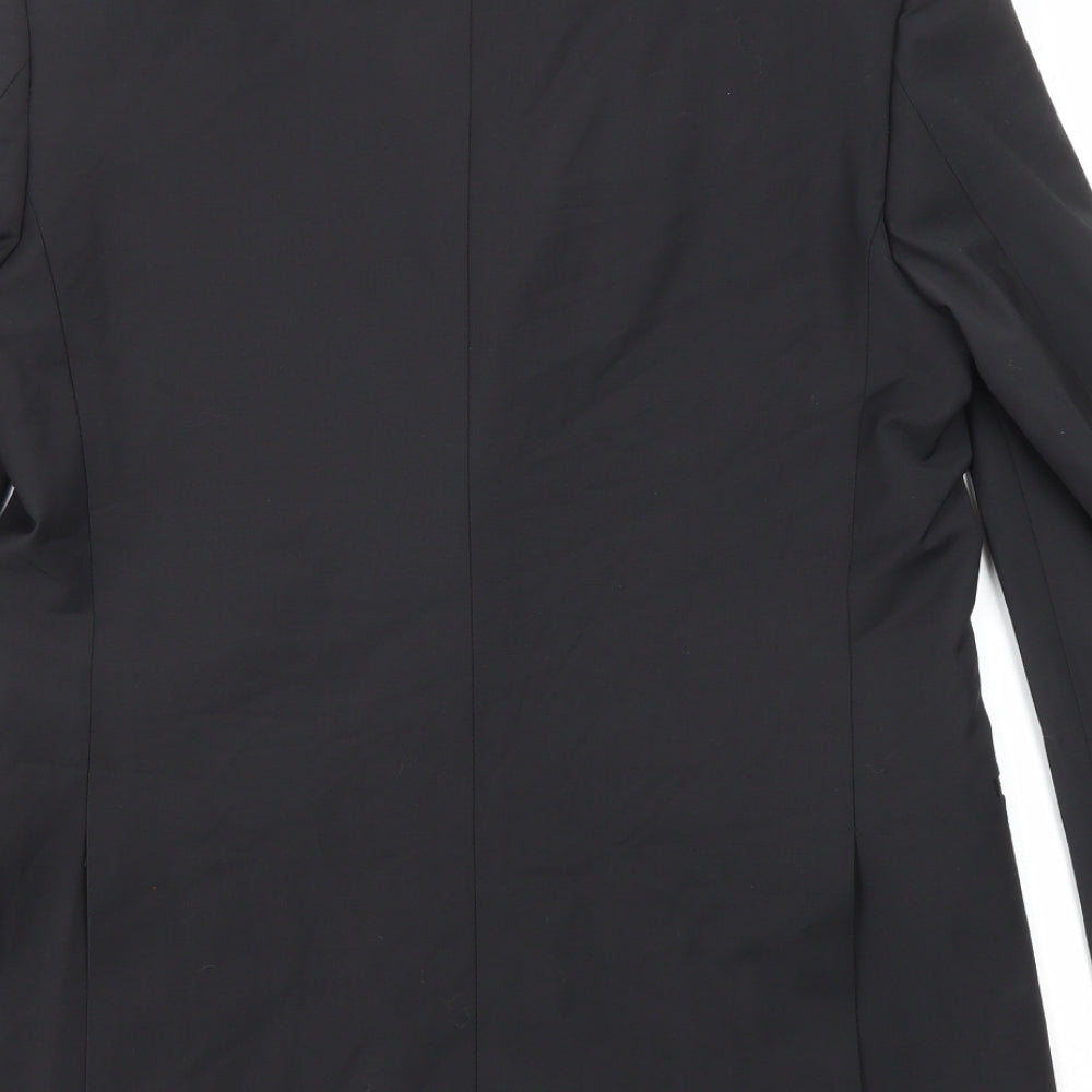 Mens UK Size 38 Marks and Spencer Regular Black Suit Jacket