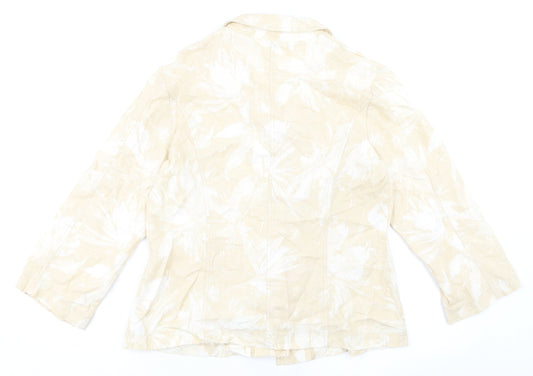 Womens UK Size 14 Mandy Marsh Beige Jacket