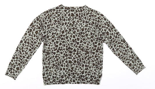 Womens UK Size 10 Marks and Spencer Grey Pullover Jumper