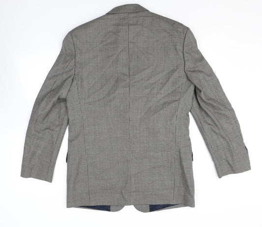 Mens UK Size 38 Debenham & Freebody Regular Brown Suit Jacket