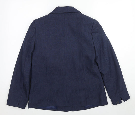 Womens UK Size 12 EWM Blue Jacket