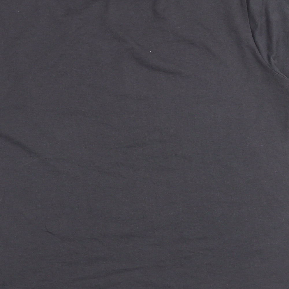 Womens UK Size 14 Alexara Grey Basic T-Shirt