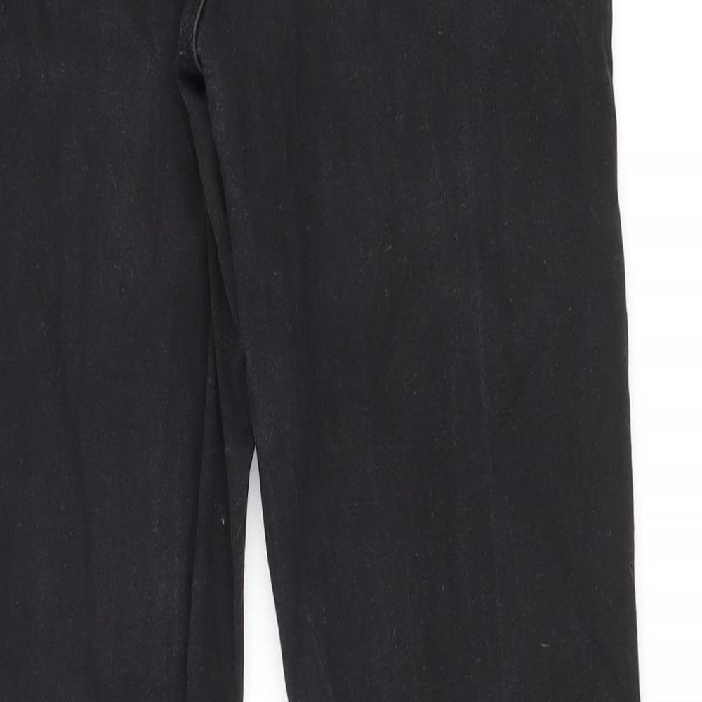 ASOS Womens Black Cotton Skinny Jeans Size 26 in L32 in Regular Zip
