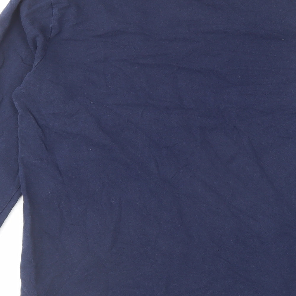 Mens UK Size S NEXT Blue Pullover Sweatshirt