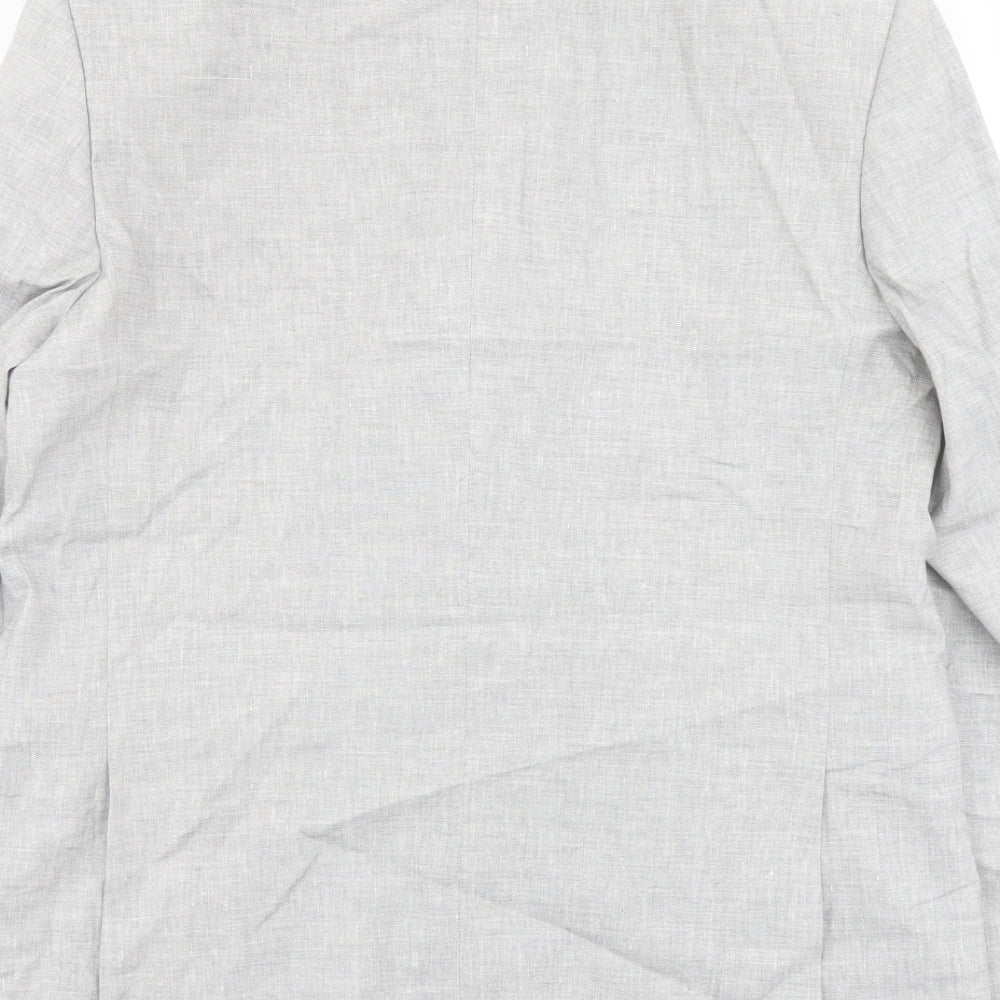 Mens UK Size 42 Marks and Spencer Regular Grey Suit Jacket