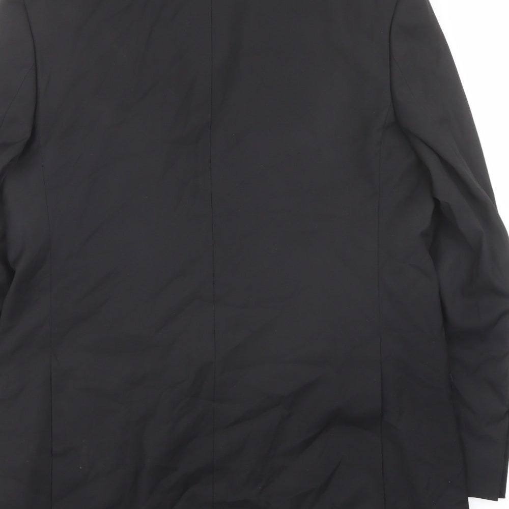 Mens UK Size 42 Marks and Spencer Regular Black Suit Jacket