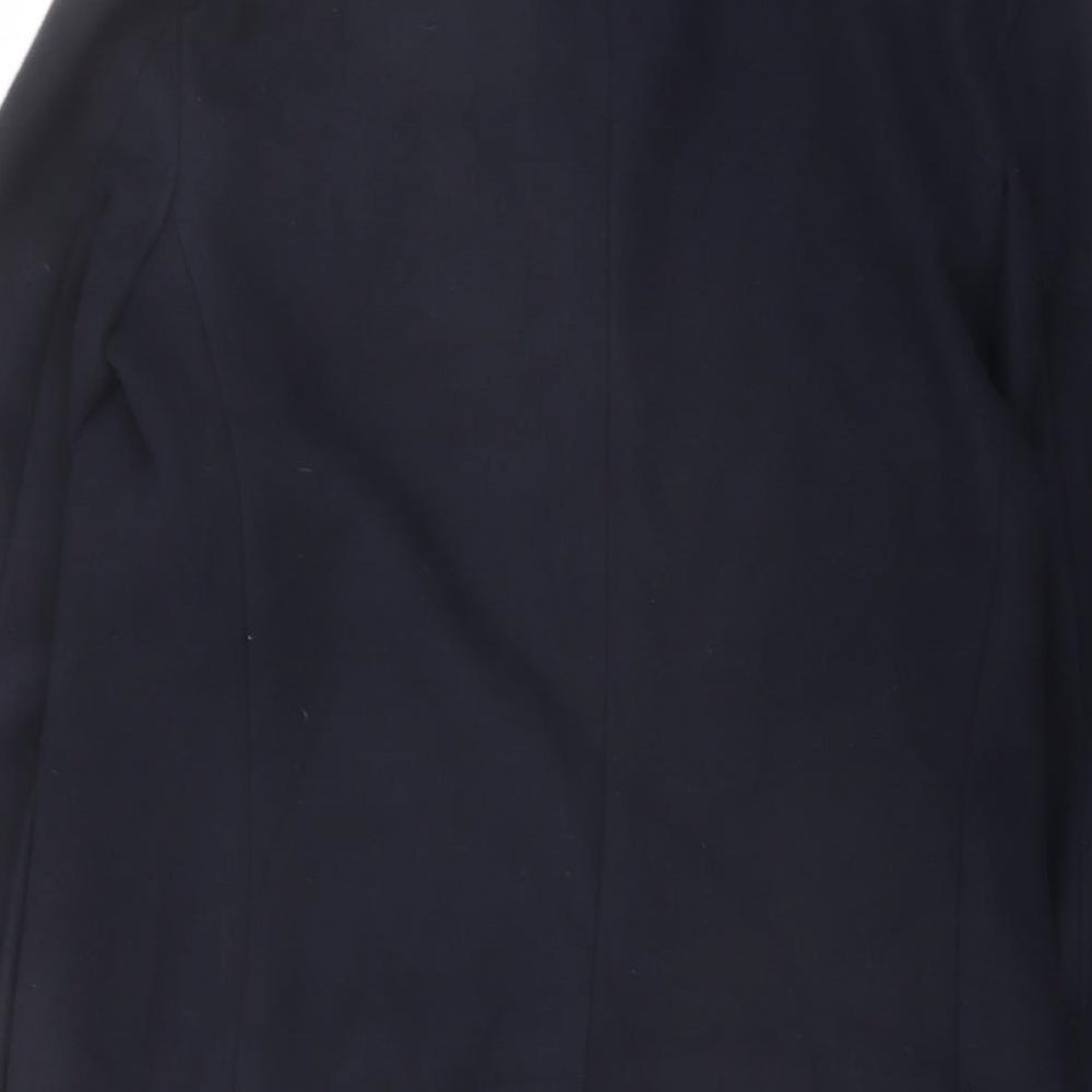 Mens UK Size S Marks and Spencer Blue Overcoat