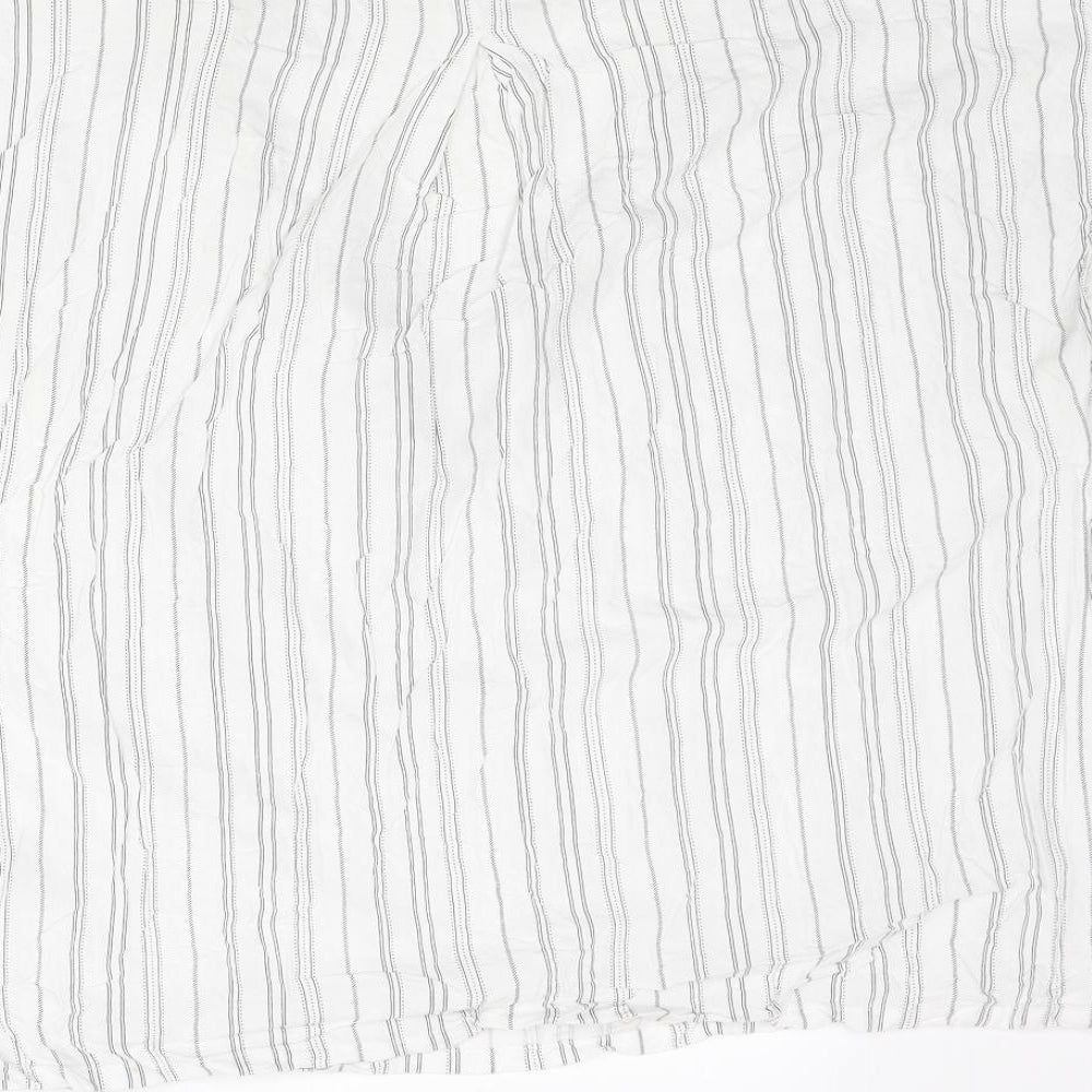 Womens UK Size 16 H&M White Basic Blouse
