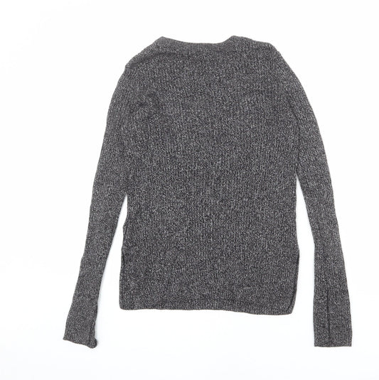Womens UK Size XS H&M Grey Pullover Jumper