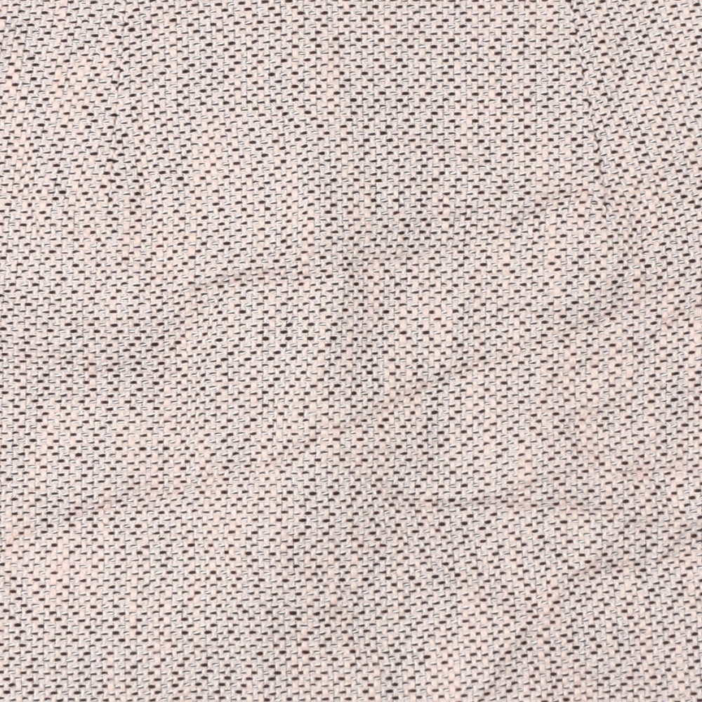 New Look Womens Pink Geometric Cotton A-Line Skirt Size 8 Zip