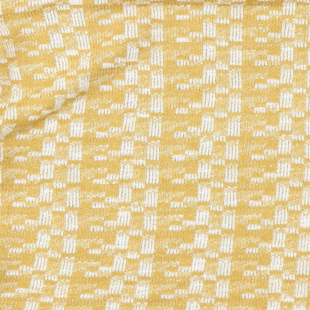 Womens UK Size 10 Marks and Spencer Yellow Pullover Jumper