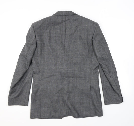 Mens UK Size 38 St Michael Regular Grey Suit Jacket