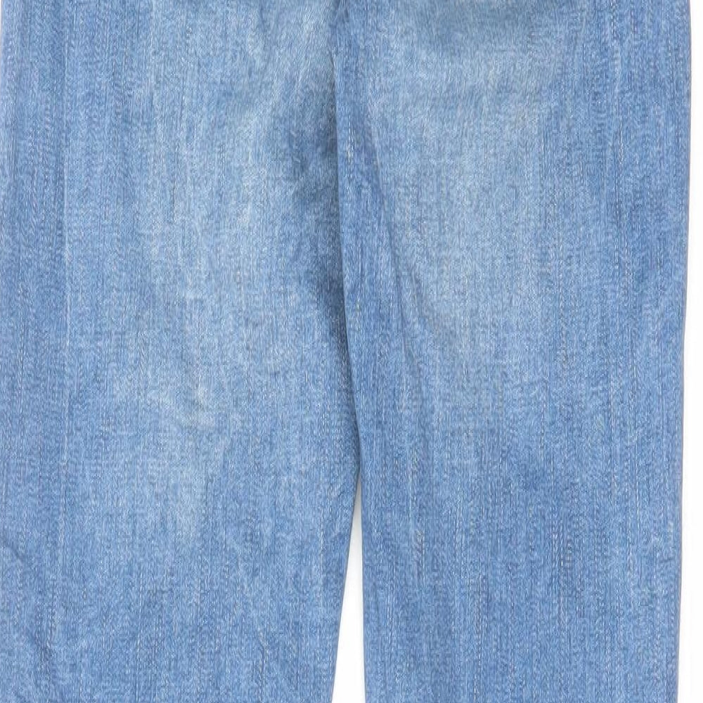 Womens UK Size 28 in H&M Regular Fit Skinny Blue Jeans