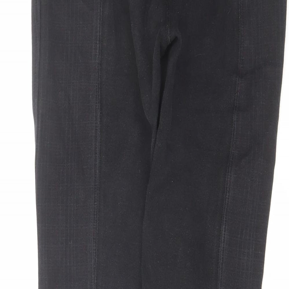 Womens UK Size 26 in Harry Hall Regular Fit Black Trousers