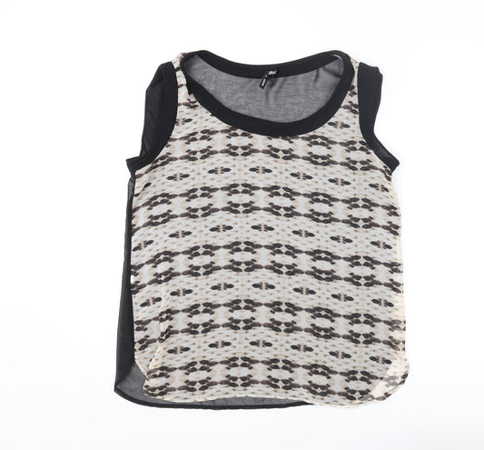 Womens UK Size L Mango Multicoloured Basic Tank