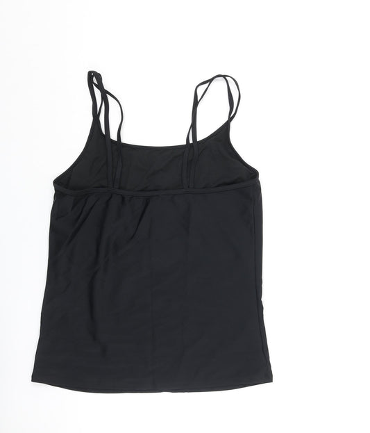 Womens UK Size 20 Damart Black Basic Tank