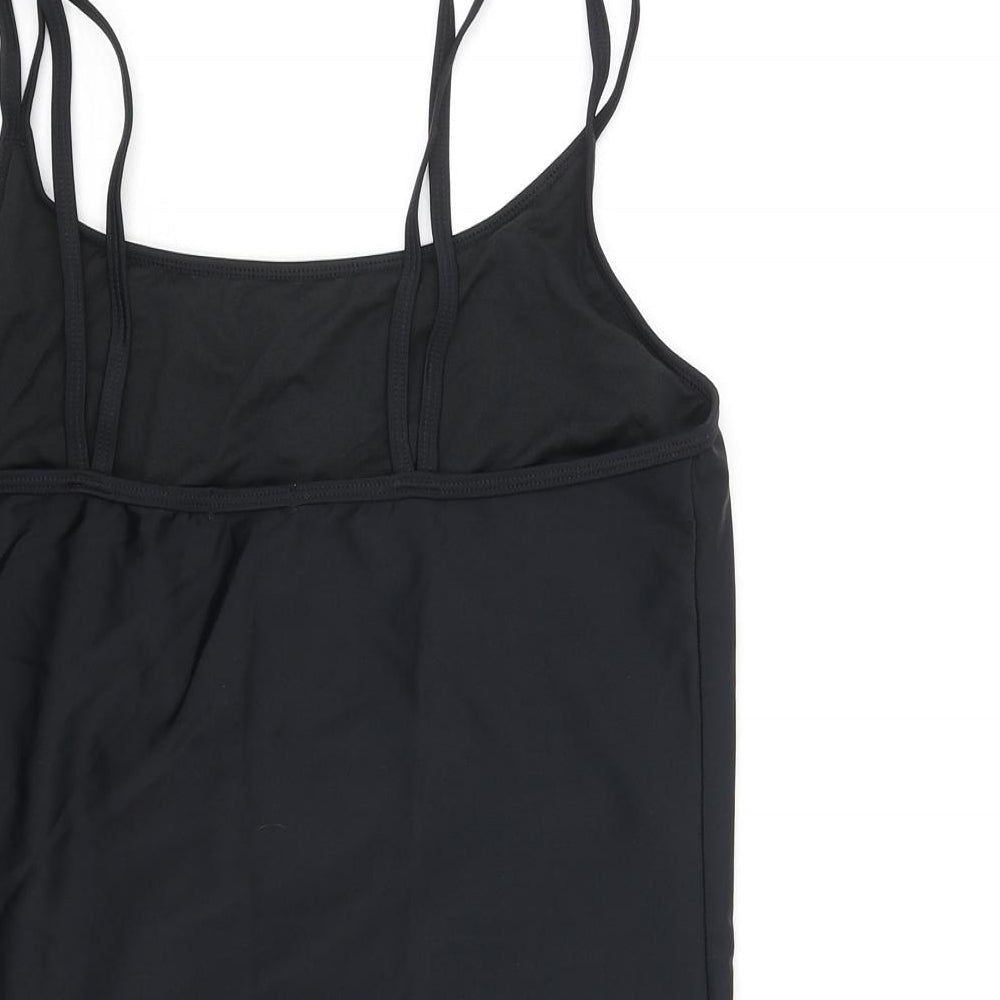 Womens UK Size 20 Damart Black Basic Tank