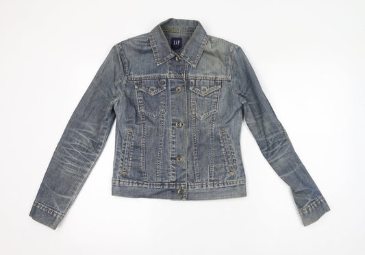 Womens UK Size XS Gap Blue Jacket
