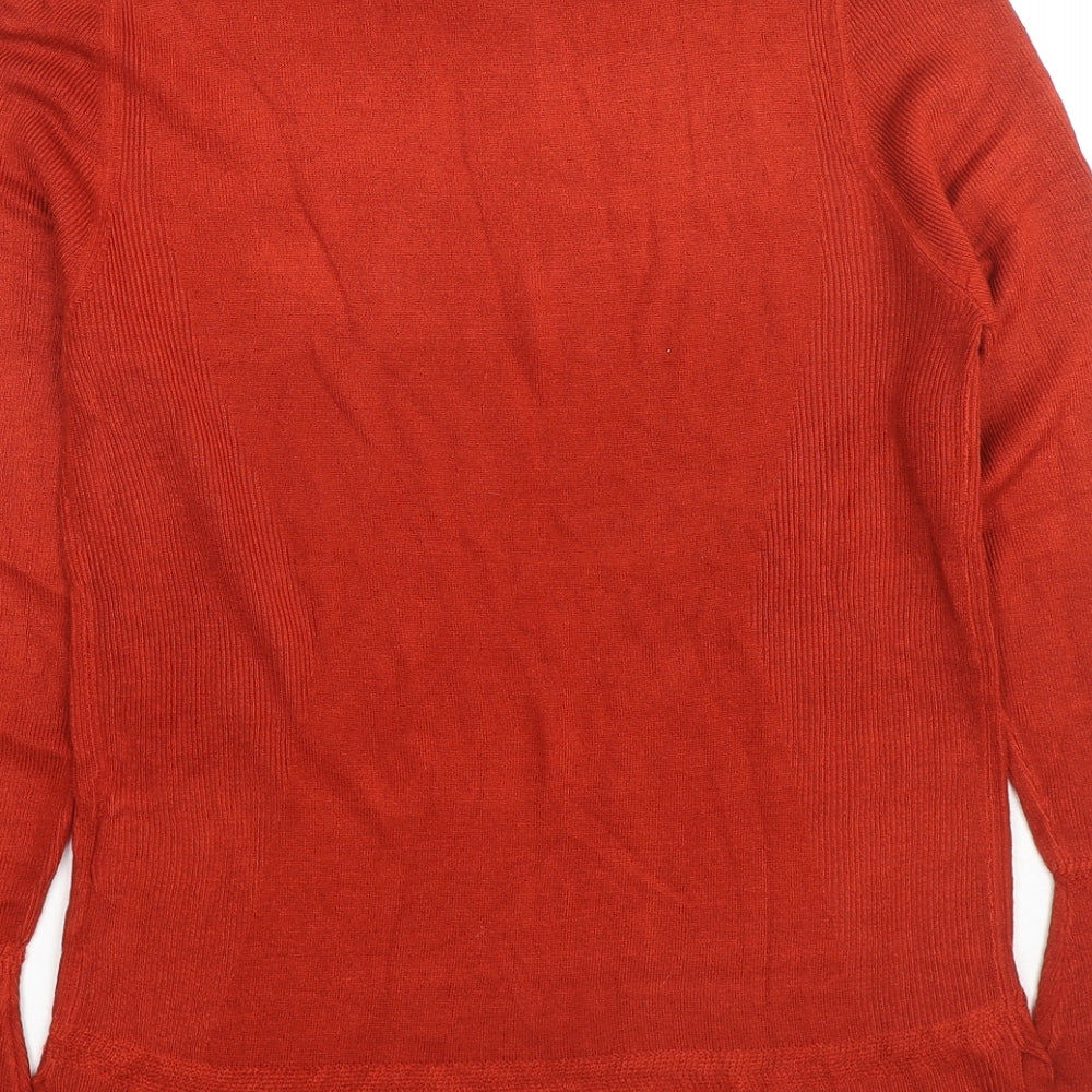 Womens UK Size XL H&M Red Pullover Jumper