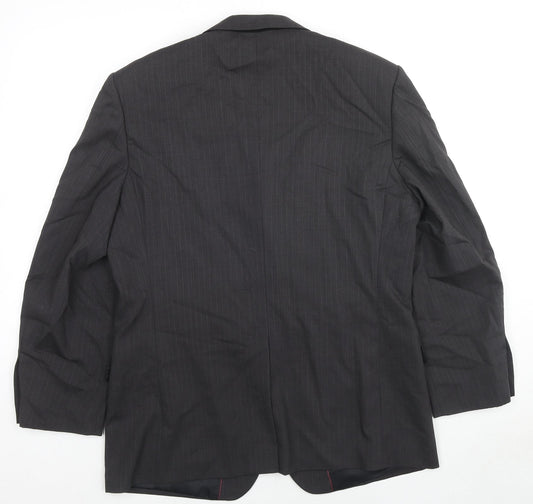 Mens UK Size 40 Burton Regular Grey Suit Jacket