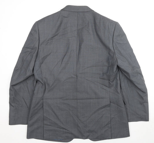 Mens UK Size 42 Marks and Spencer Regular Grey Suit Jacket