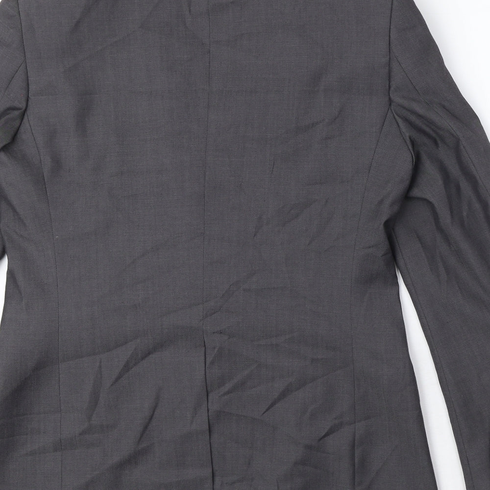 Autograph Mens Grey Wool Jacket Suit Jacket Size M Regular