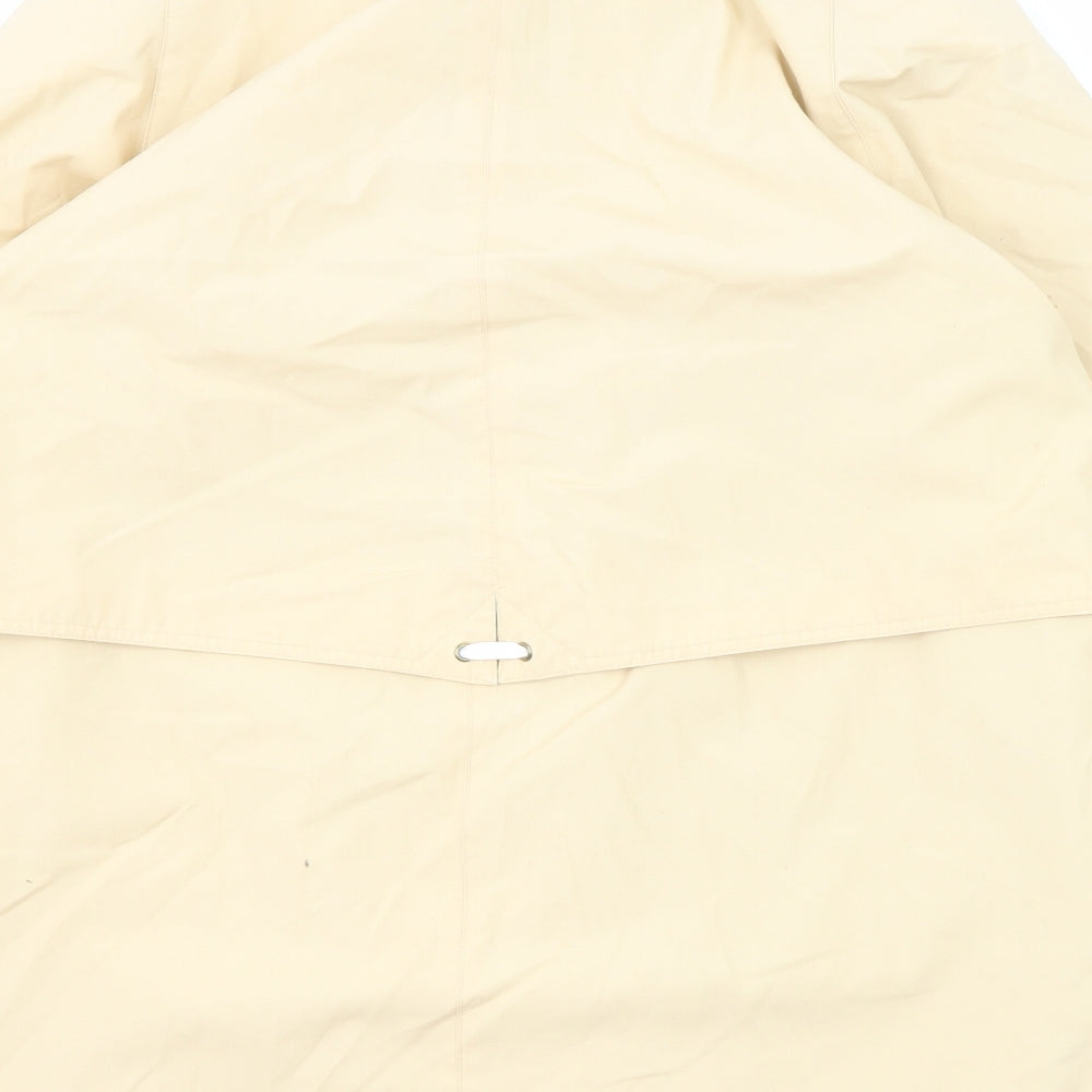 Berkertex Womens Ivory Jacket Coat Size 10 Zip