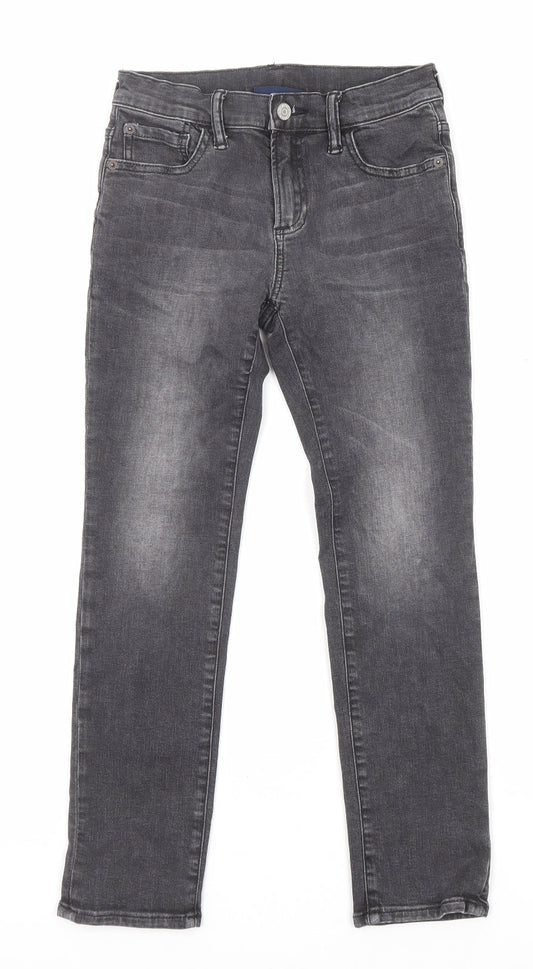 Womens UK Size 10 Gap Regular Fit Skinny Grey Jeans