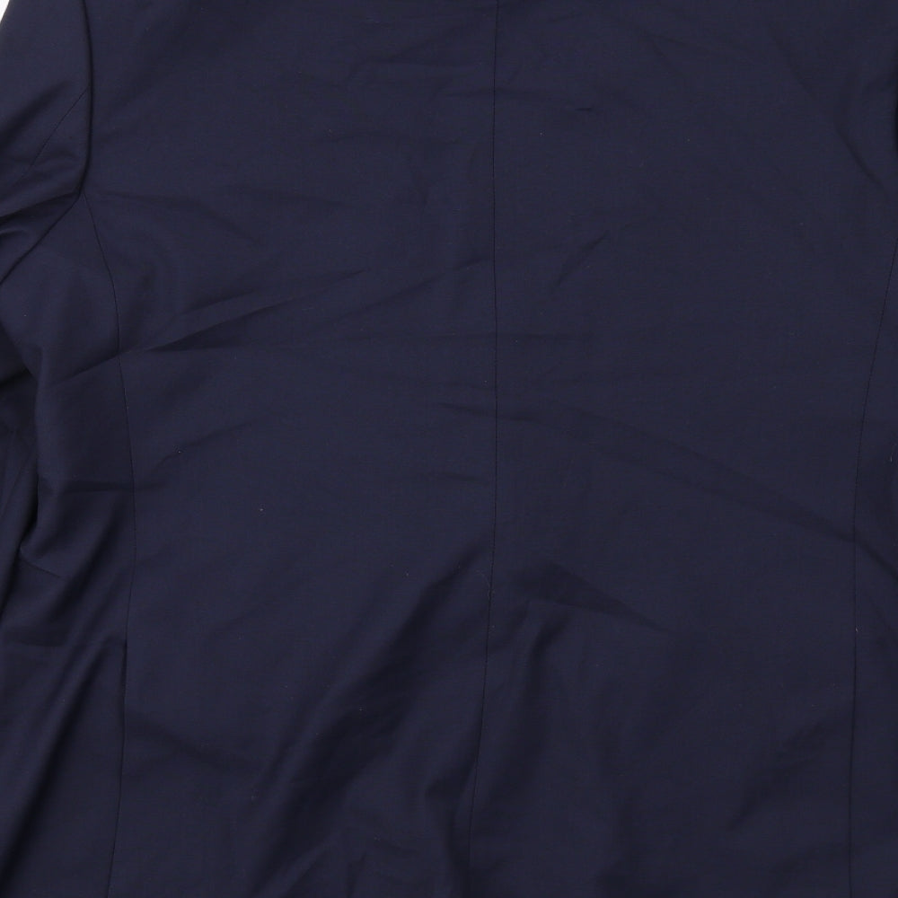 Mens UK Size 44 Marks and Spencer Regular Blue Suit Jacket