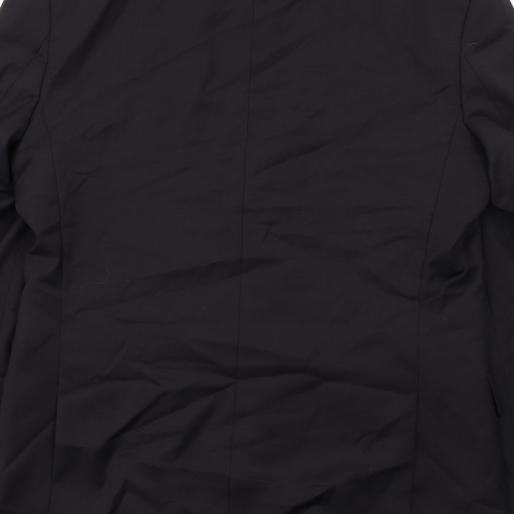 Mens UK Size 40 Marks and Spencer Regular Black Suit Jacket