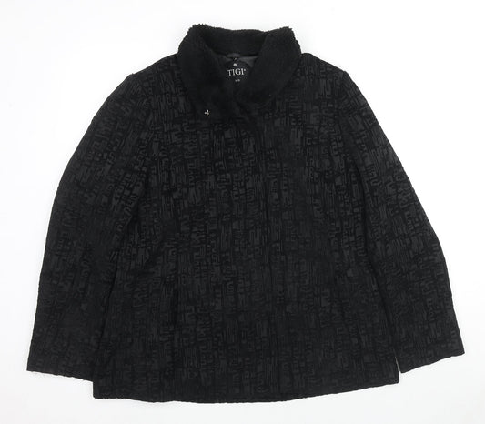 Womens UK Size 14 TIGI Black Jacket
