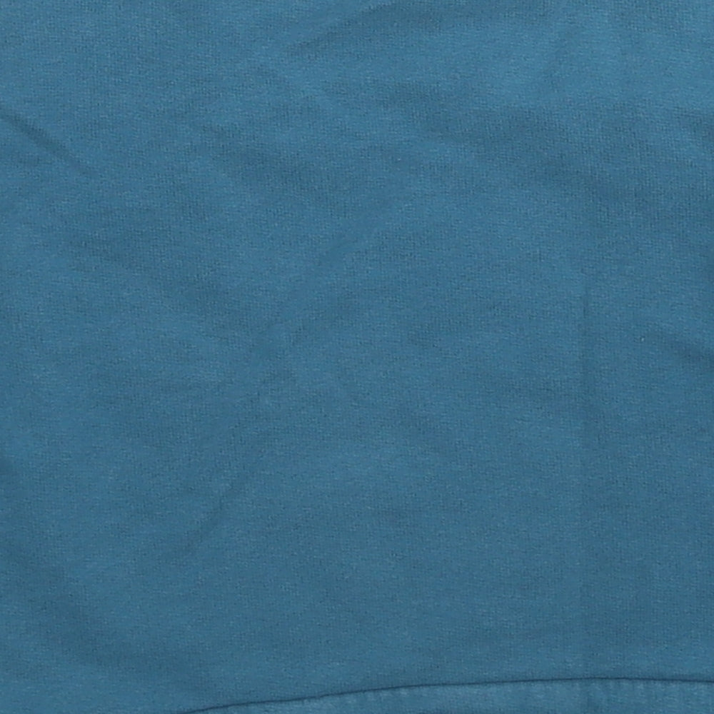 Fagottino Boys Blue Cotton Pullover Sweatshirt Size 2-3 Years Snap - Dog