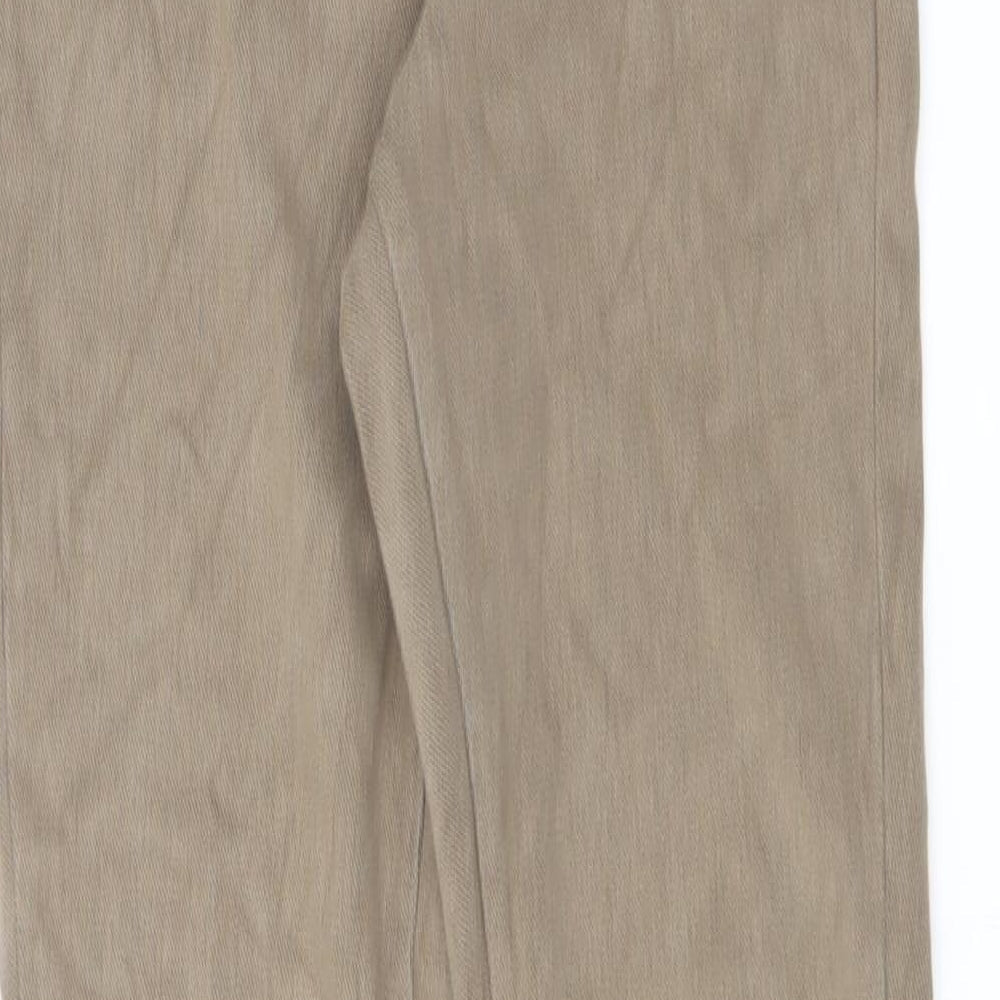 Womens UK Size 6 Marks and Spencer Regular Fit Jegging Brown Jeans