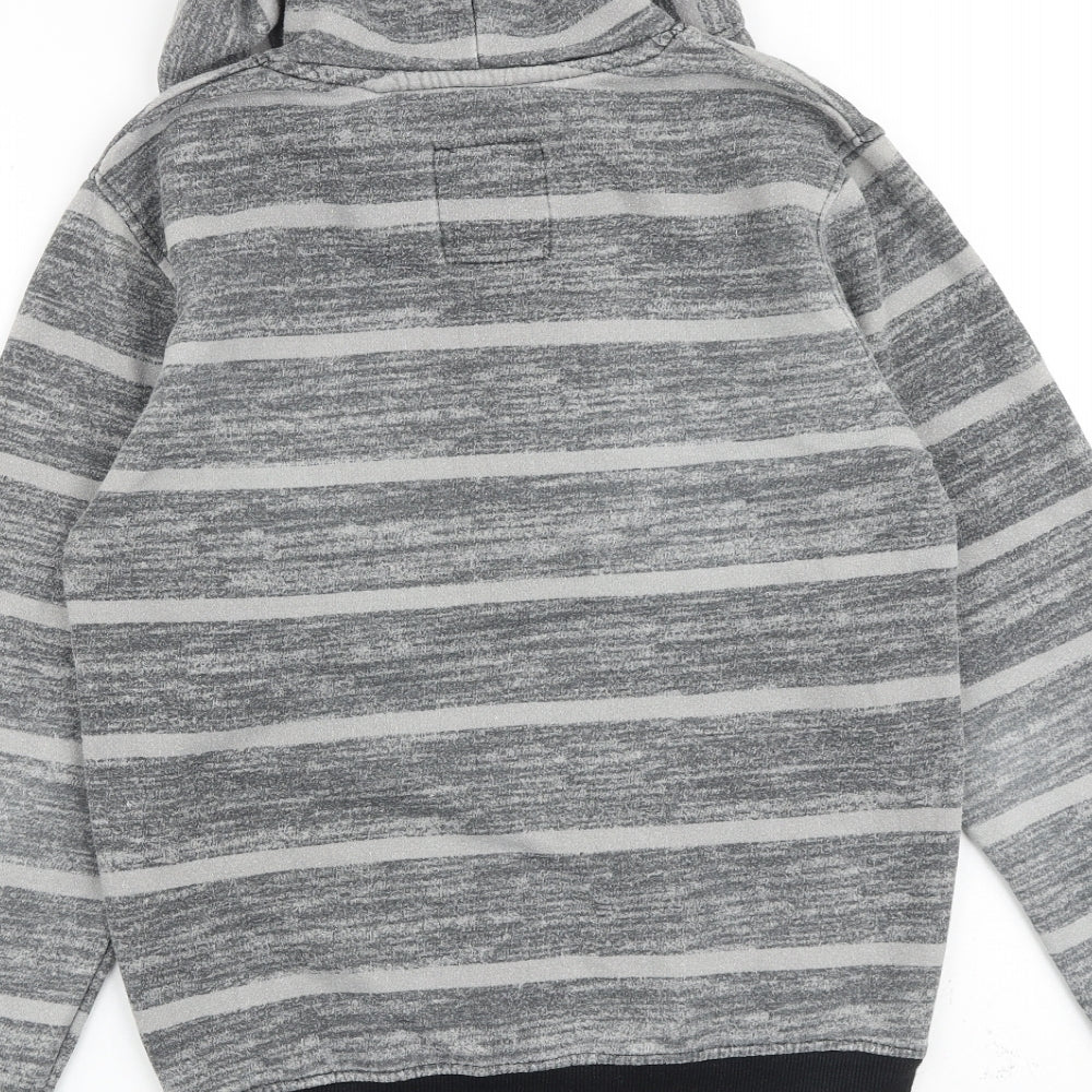 Mens UK Size XS Lee Cooper Grey Pullover Hoodie